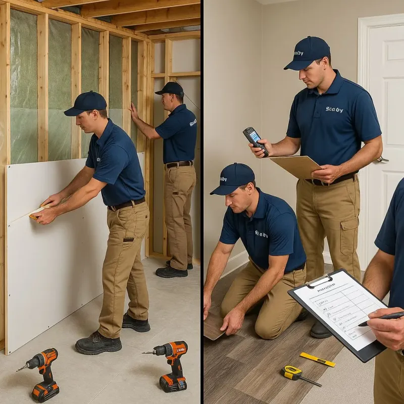 Repairs and Reconstruction process in Bell Gardens, CA