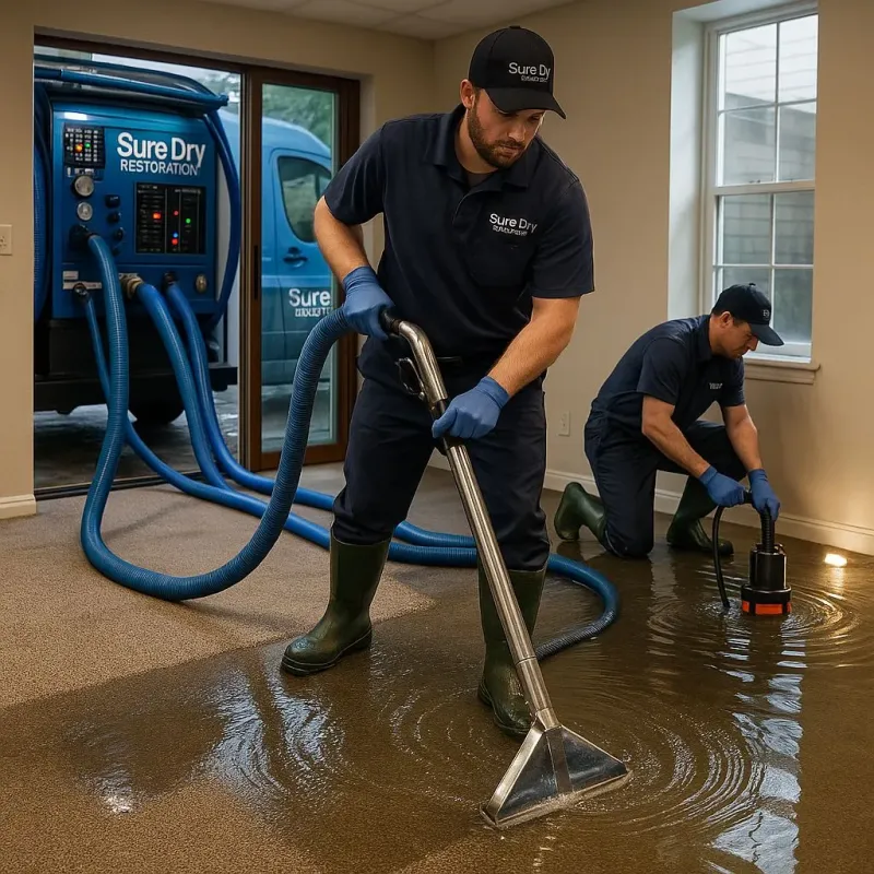 Water Extraction and Removal process in Bell Gardens, CA